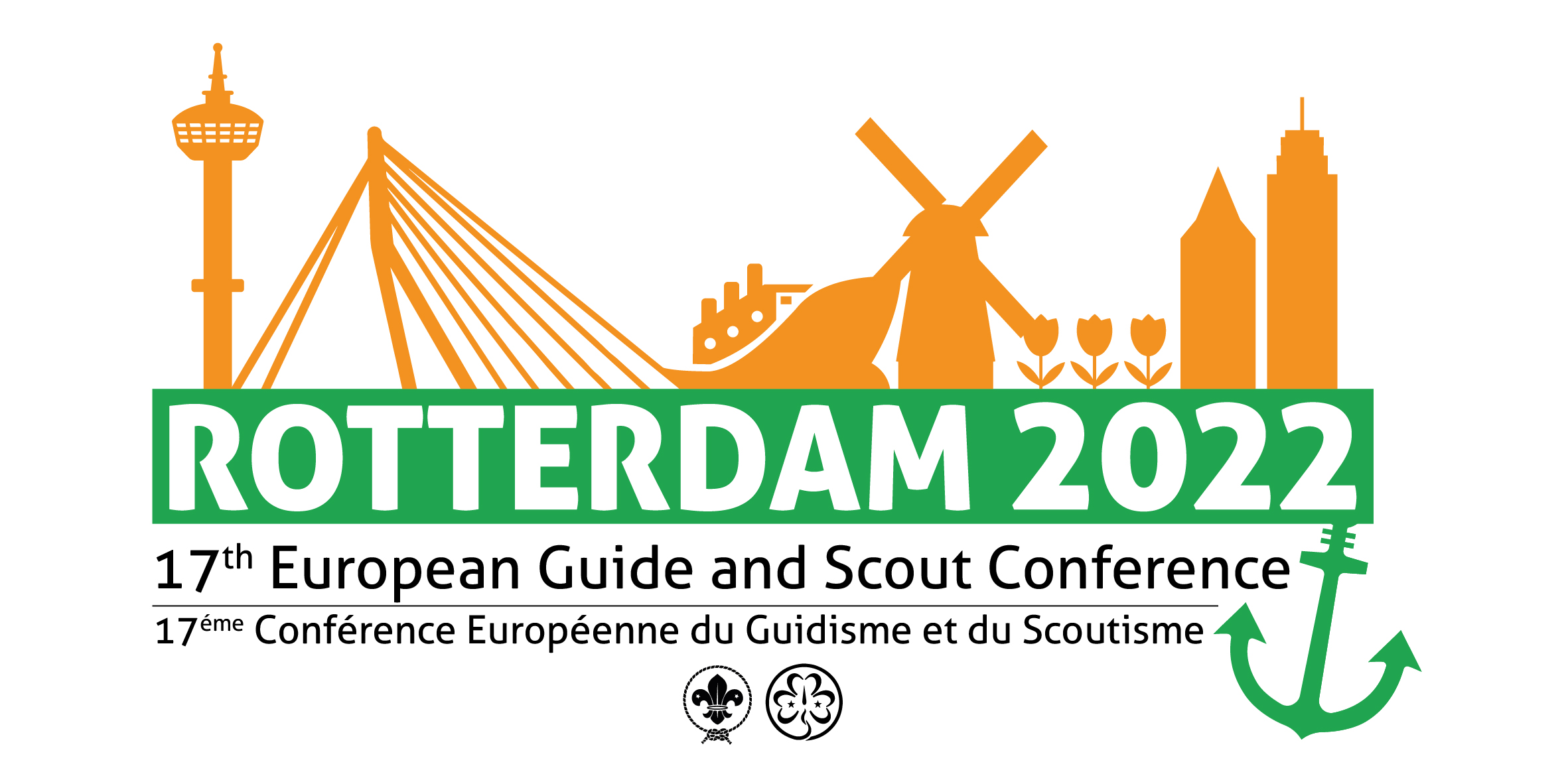 Logo, 17th European guide and Scout Conference